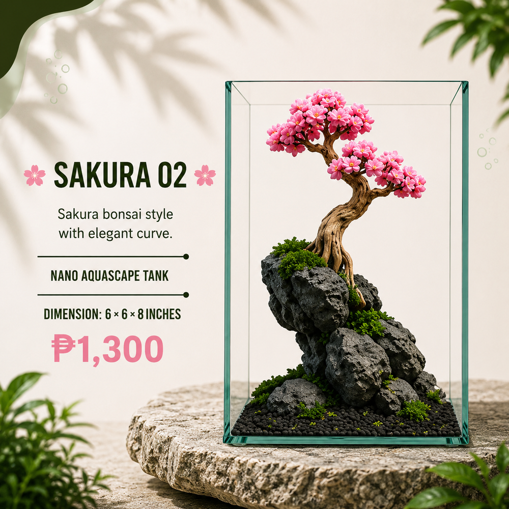 Sakura Bonsai Aquascape Display SK02