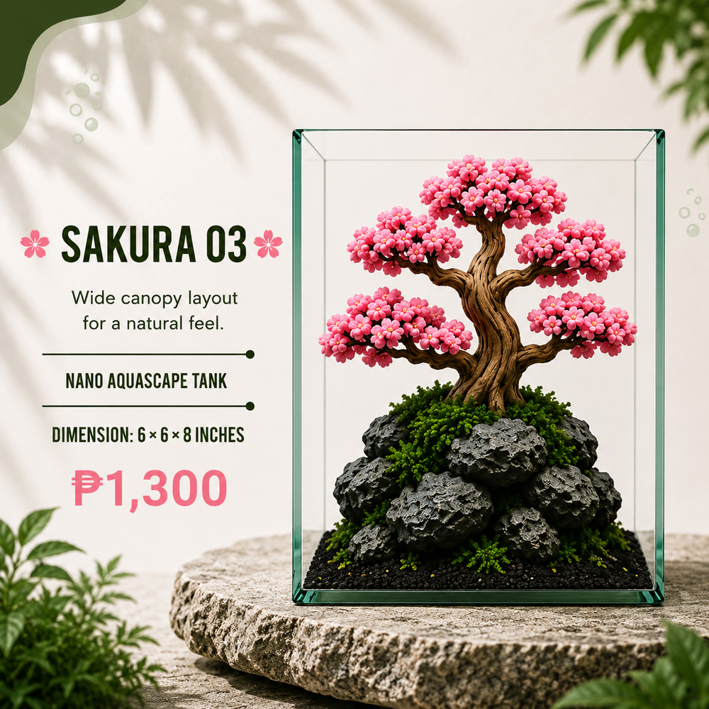 Sakura Bonsai Aquascape Display SK03
