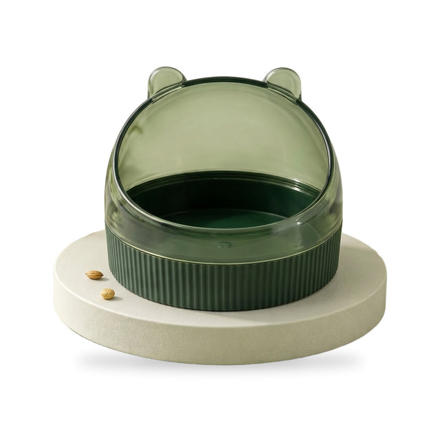 Tafit Transparent Hamster Food Bowl (Green)