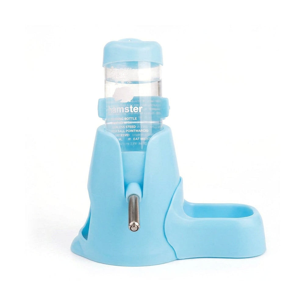 Hamster Water Bottle with Stand Blue