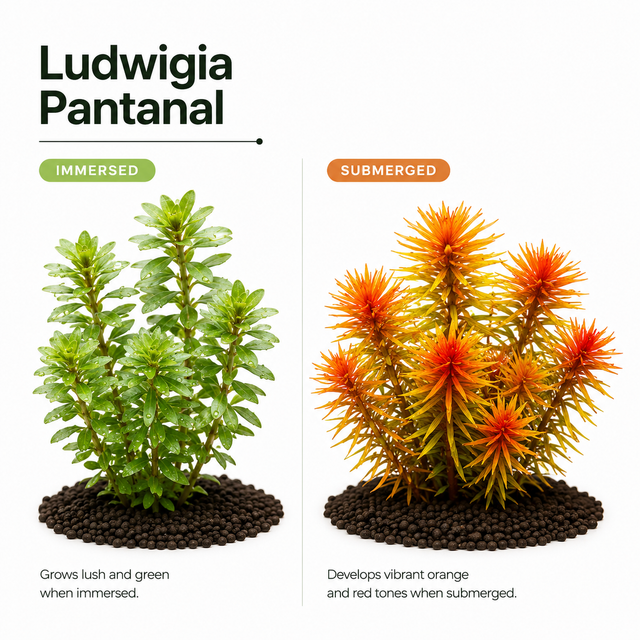 Ludwigia 'Pantanal' Live Aquarium Plant Bundle