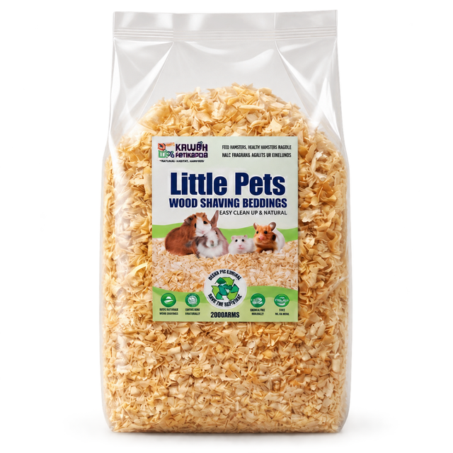 Little Pets Wood Shavings Hamster Bedding 250g