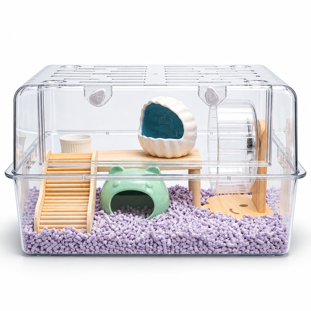 Dream Cage Acrylic Hamster Cage 45 x 30 x 32 cm