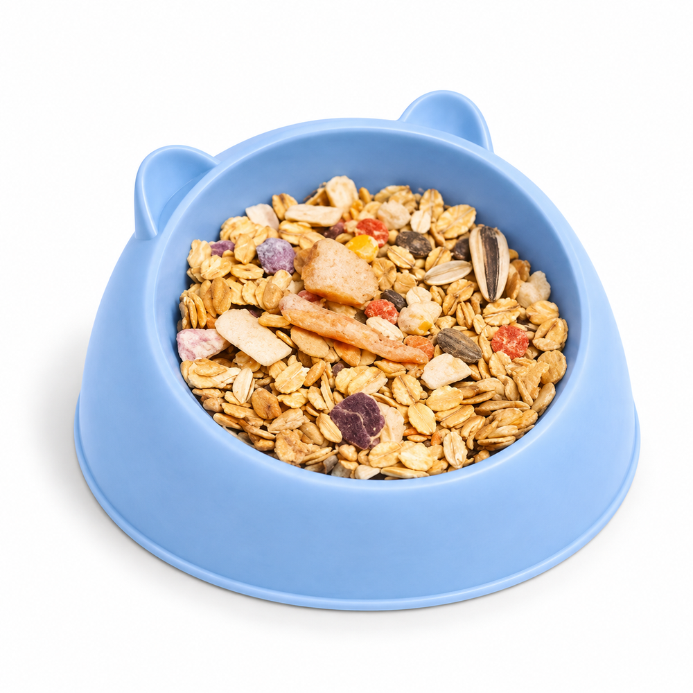 Anti-Tip Hamster Food Bowl
