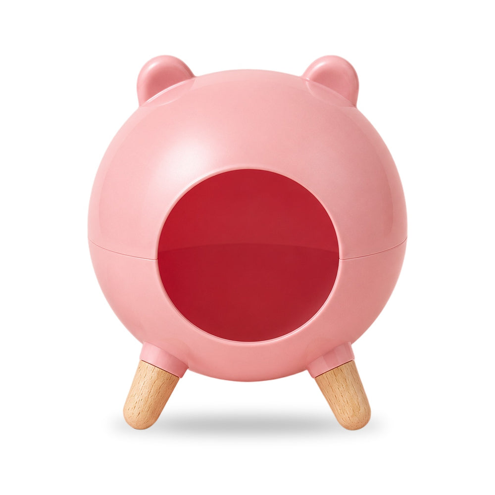 Pink Plastic Tafit Hamster Hideout