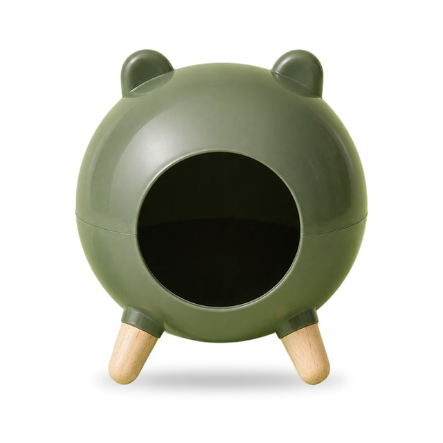Tafit Plastic Hamster Hideout (Green)