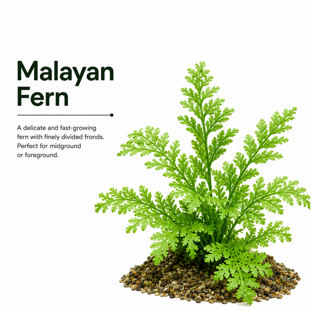 Malayan Fern Live Aquarium Plant Bundle