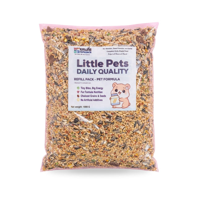 Little Pets Power-Up Hamster Food Mix 1kg Pack