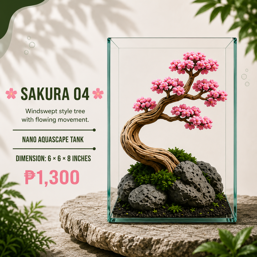 Sakura Bonsai Aquascape Display SK04