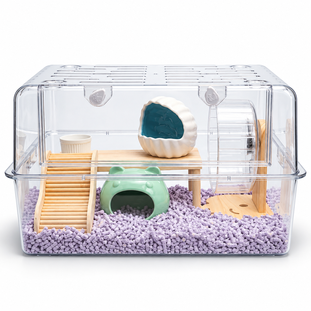 Dream Cage Acrylic Hamster Cage 45 x 30 x 32 cm