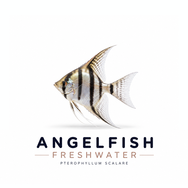Angelfish (Pterophyllum scalare)